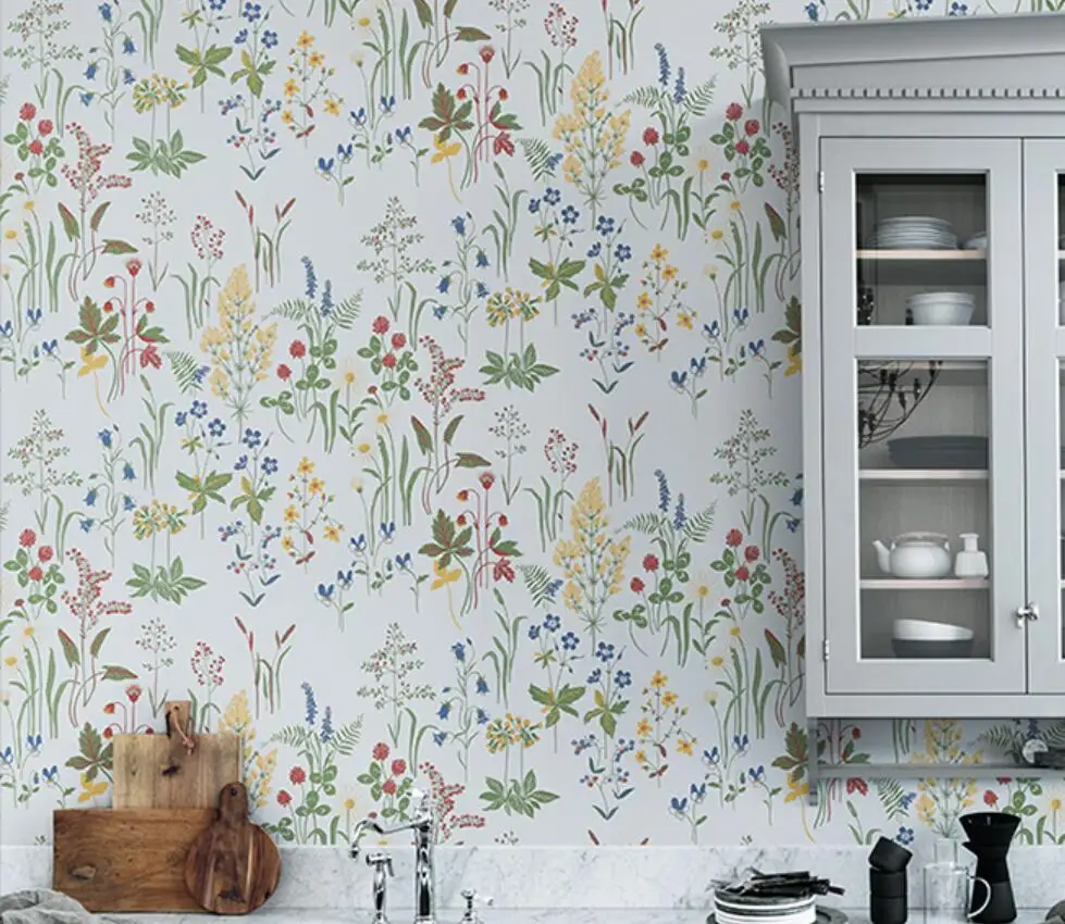 Beibehang-papel de Parede Minimalista Fresco Flor Mural Personalizado Moderno Americano Personalizado