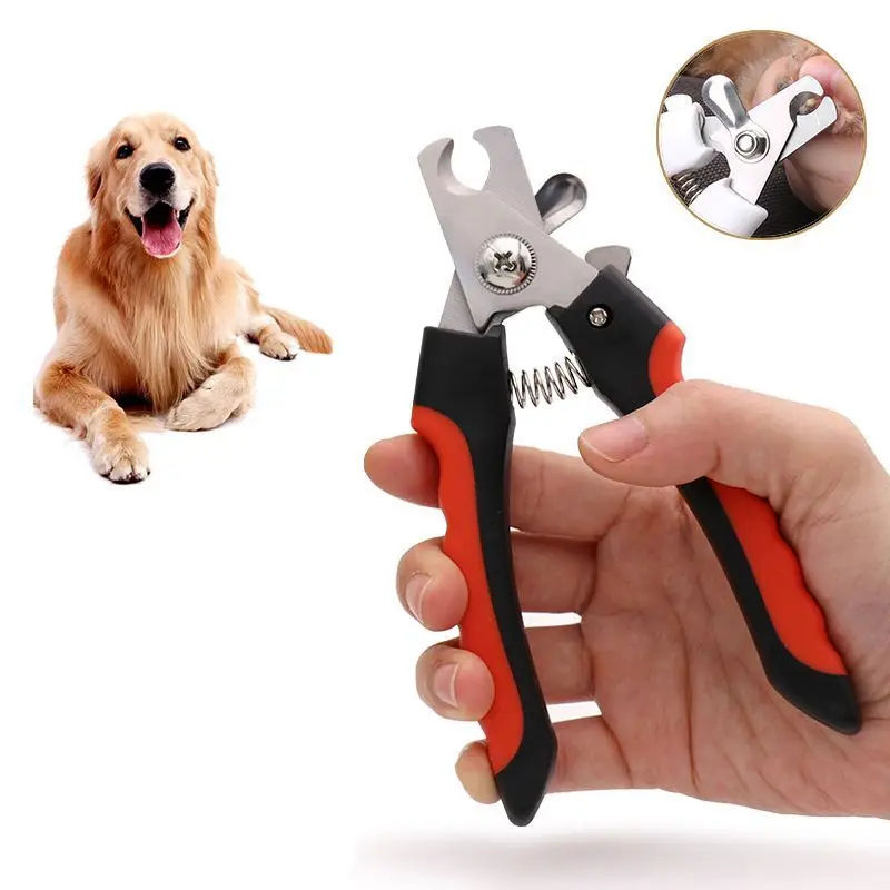 Stainless Steel Pet Nail Clipper Small and Medium-sized Cat Dog Parrot Nail Toe Claw Scissors Grooming Tools for Pet Supplies