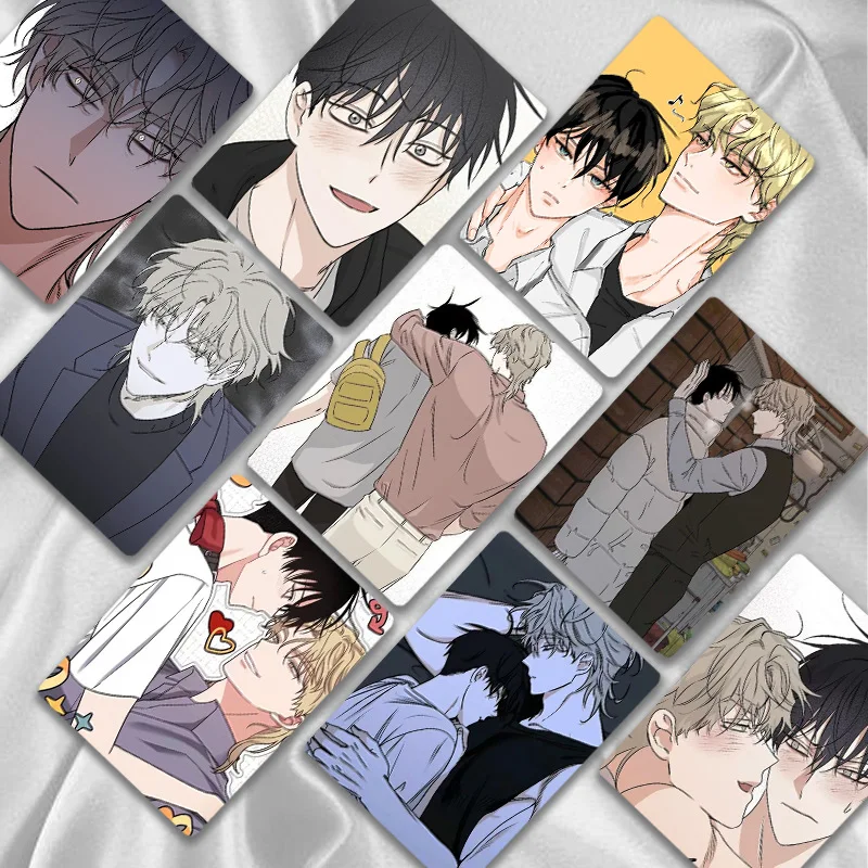 Kpop photo cards 55Pcs/Set Korean comic Low Tide in Twilight laser Lomo card Kim Euihyun Yeo Taeju cartoon mini HD photocard cosplay gift