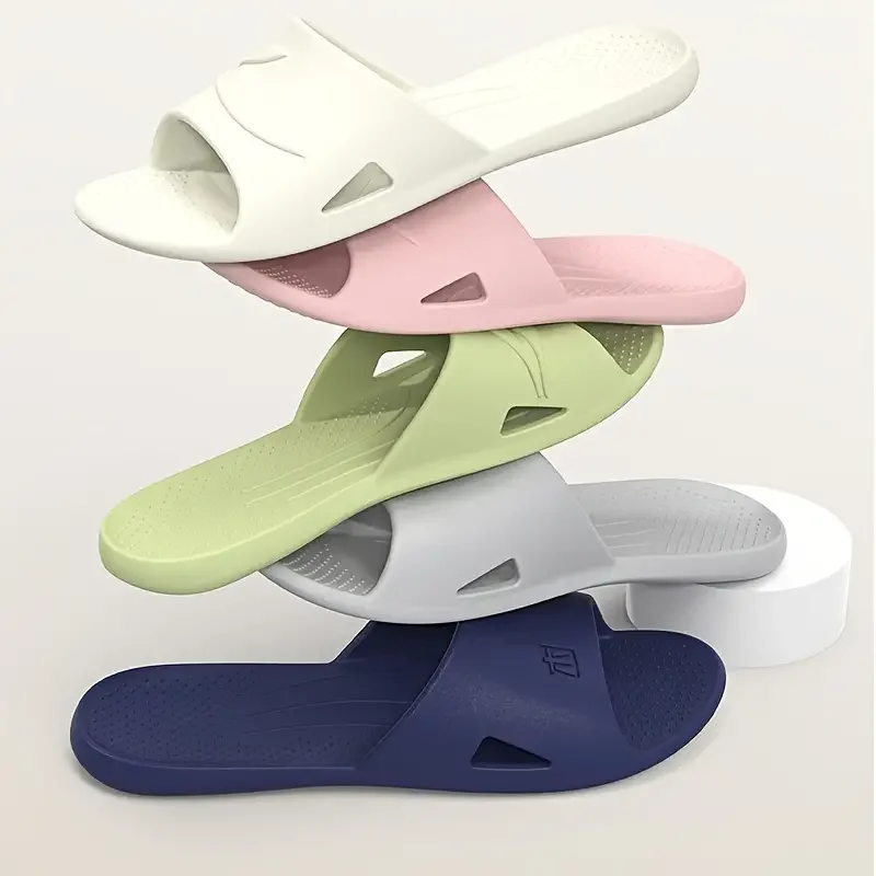 2024 Eva Couple Slippers Open Toe Slippers for Indoor Walking and Showering Travel Non-slip Indoor Shoes for Women's Sabot Shoes 5