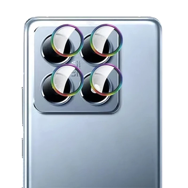 حامي العدسة المعدنية الزجاج ل Xiaomi 14T Pro عدسة...