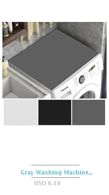 Description Picture 3 of itemPrinted Washing Machine Covers Microwave Oven Refrigerator Top Protector Covers Coffee Machine Drain Pad Kitchen Mug Placemat