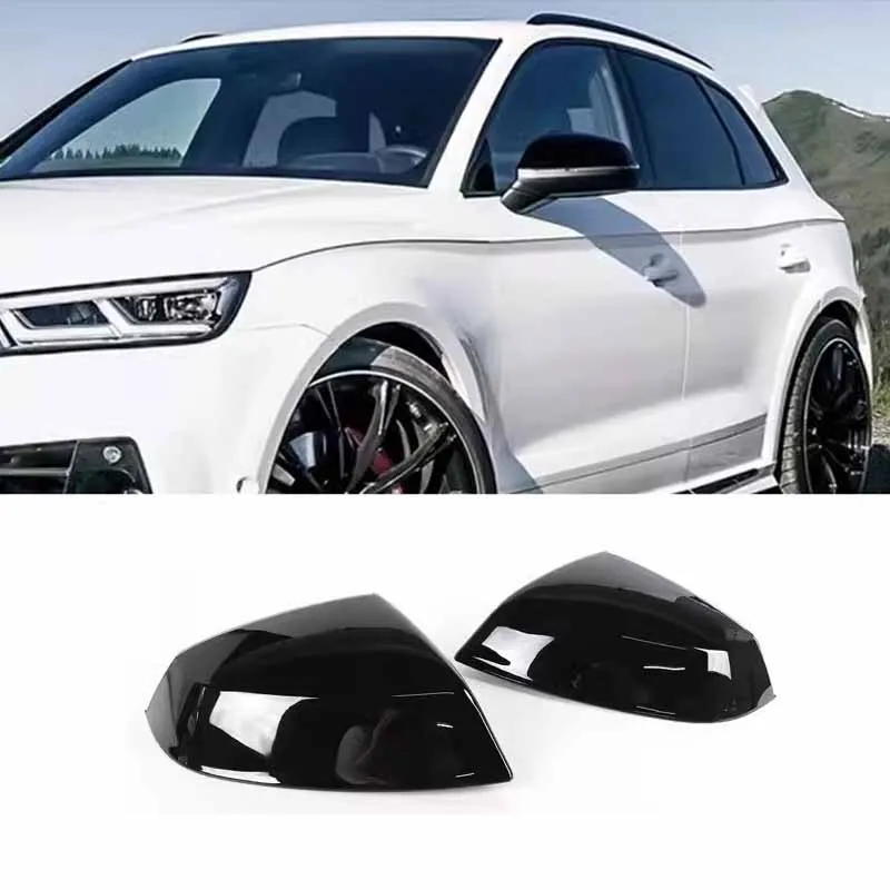 

Car Mirror Guard Reversing Mirror Carbon Fiber Pattern Decorative Cover replacement For Audi Q7 SQ7 2016-2024 Auto Accessories