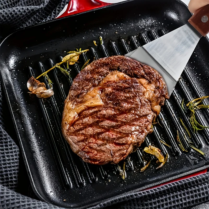  slider image of 1Pc Stainless Steel Frying