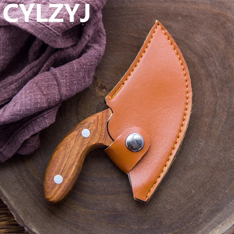 Description Picture 3 of itemFish Boning Knife Professional Tool Cooking  Kitchen Knife Seafood Mutton Aquatic Slaughter Fishing Butcher Knife Meat Cleaver