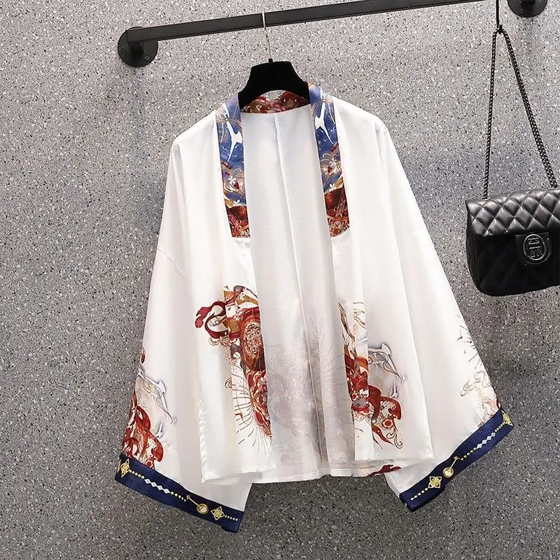 Fashionable Casual Women's Set 2023 Spring and Autumn New Chinese Style Xianqi Hanfu Age Reducing Dress Three Piece Set