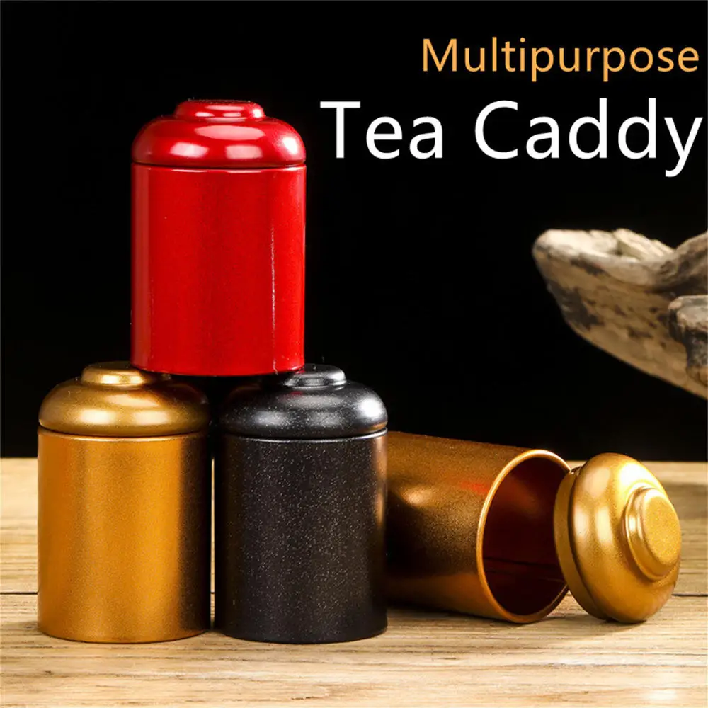 Candy Candle Tea Can Tin Jars DIY Making Kit Empty Metal Container with Lids Holder Organizer Storage Case for Dry Spices
