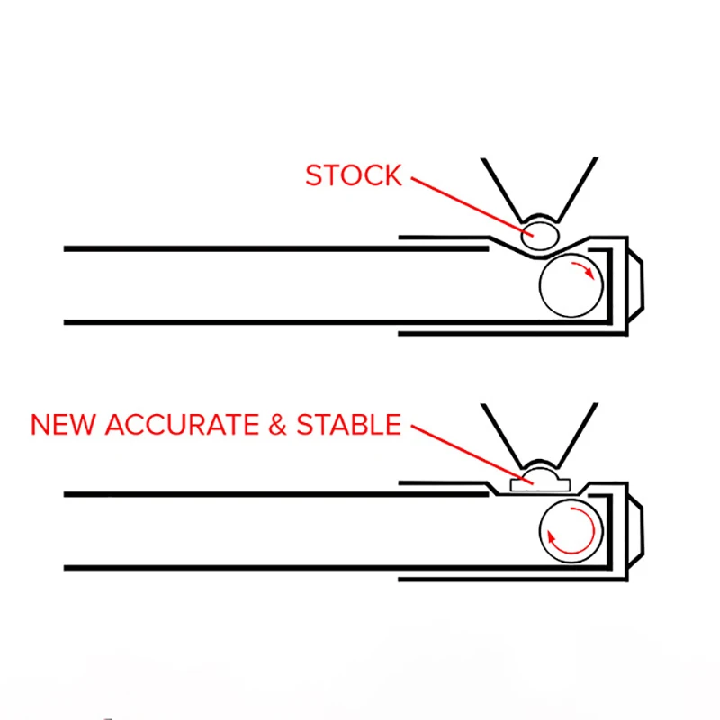 5Pcs/10Pcs Precision HOP-UP Nub/ Hop up Bucking Tensioner 6