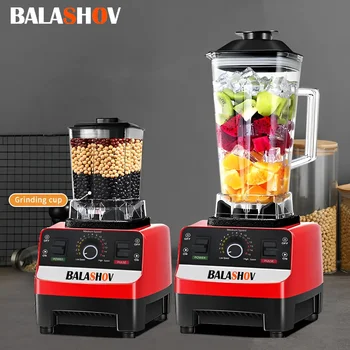 Frullatore commerciale resistente da 2000 W Frullatore stazionario Frullati di ghiaccio Elettrodomestici per cucina Robot da cucina professionale ad alta potenza 1