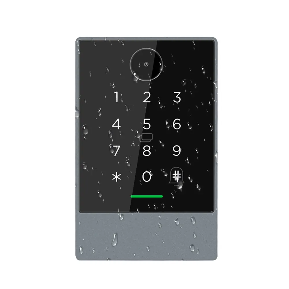 Access Control Keypad TTLOCK TTHotel App 13.56Mhz RFID Qr Code Access Control Keypad Mobile/Qrcode/Password/Card/Remote Control/Temporary Code Unlock