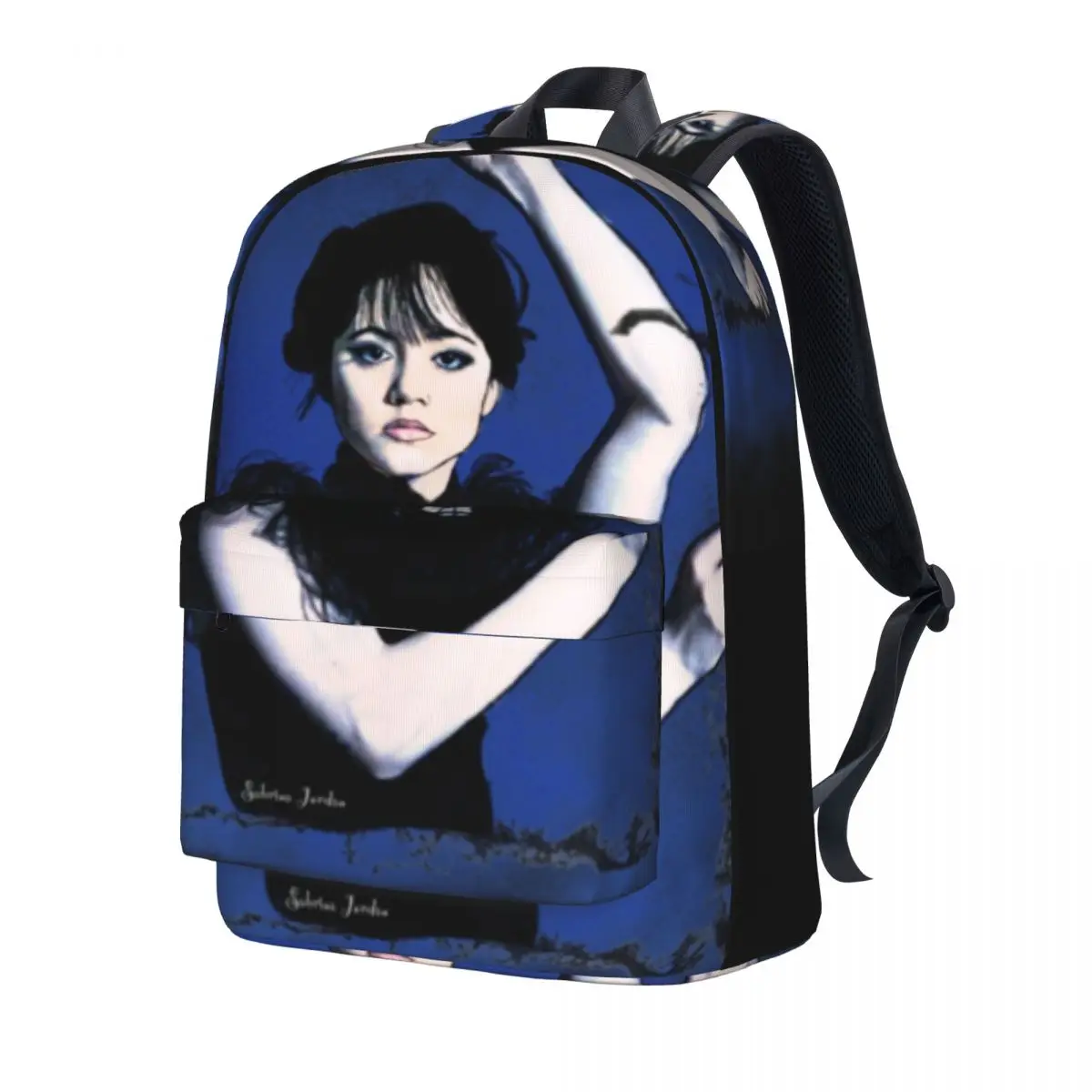 

Blue Backpack Jenna Ortega, элегантные рюкзаки для подростков, уличные дышащие школьные ранцы, дизайнерские рюкзаки