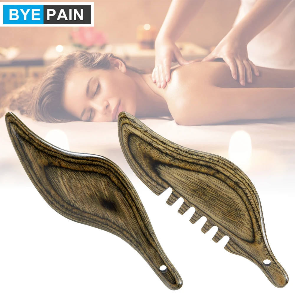 1Pcs Wood Gua Sha Tool, Natural Birch Wooden Massage Tools Anti-Static, Multifunctional Handheld Meridians Acupoint Massage Tool handheld electrician multifunctional anti vibration and anti drop digital multimeter