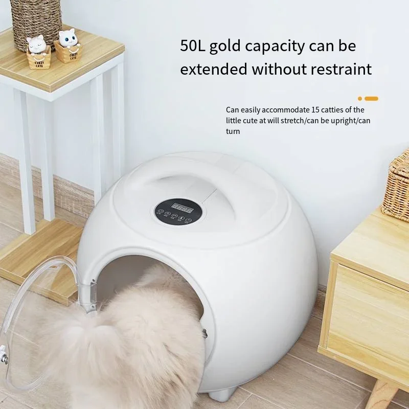 Cat Dryer Box Washing Cats Dogs Disinfection Drying Machine Hair Dryer for Cats Hair Blowing Bathing Pet Household Use New