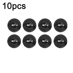 Silicone Shock Absorbing Car Door Pads - Silent Anti - Collision Buffer Stickers (10pcs with logo)