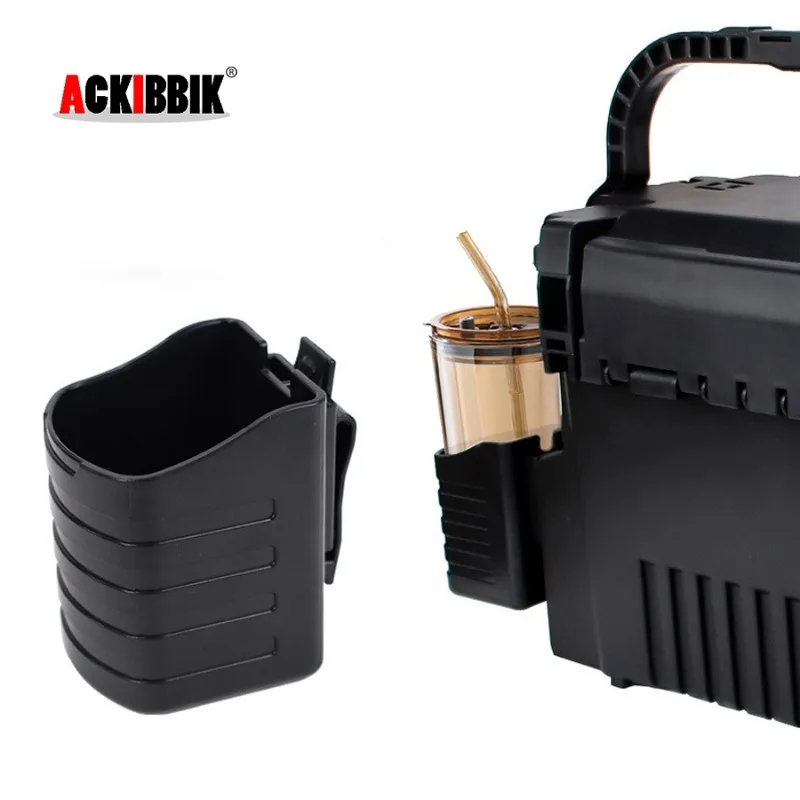 Fishing Gear Accessories 1pc Fishing Box Cup Holder Fishing Barrel Water Bottle Mount Rack Fish Boxes Accessories