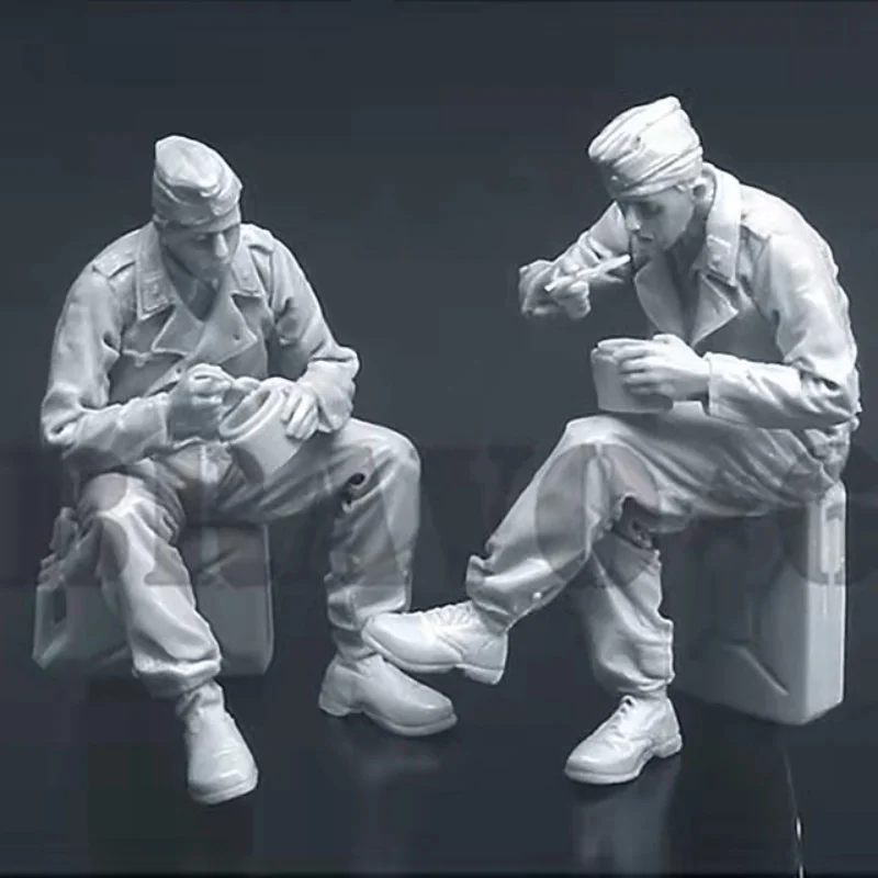 1/35 레진 군인 모델 GK - 군사 테마 - 조립되지 않은 미도색 DIY 키트 - 643