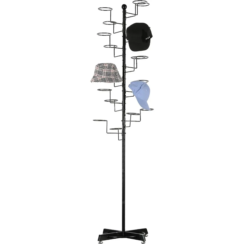 

Modern Large Freestanding Hat Rack Stand Standing Coat Rack Entrance Hall Furniture Racks Shelves Living Room Home