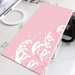 Extra-Large Great Wave Gaming Mouse Pad - High-Definition Print, Office Desk Mat, 900x400mm - 800x400x3mm (LY006620 (11))