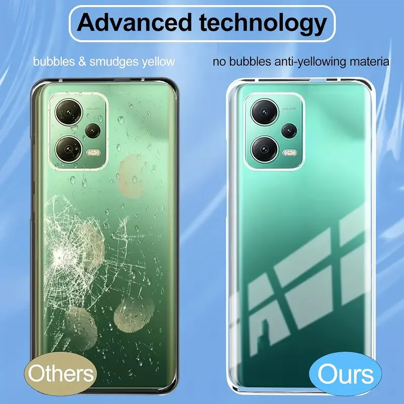 360 Full Body Transparent Hybrid Plastic Hard Cover Case