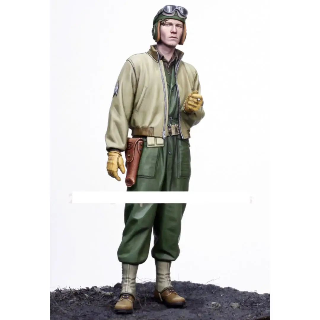 

1/16 фигурка модели из смолы GK, американский солдат, несобранный и Неокрашенный комплект