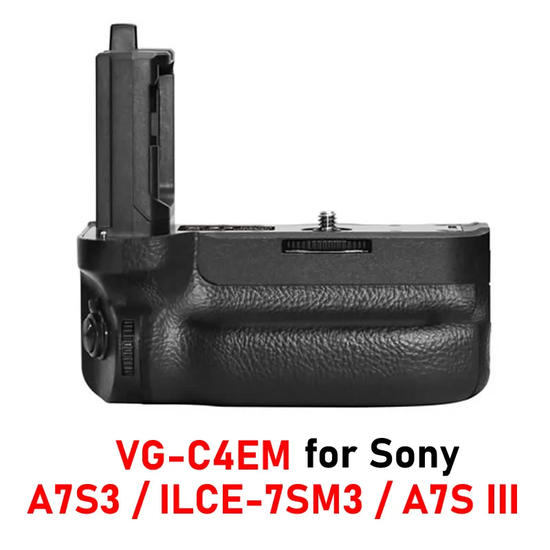 A7S3 Battery Grip Vg-C4Em Impugnatura Verticale Per Sony A7S3 A7Siii Ilce-7Sm4 A7S Iii Battery Grip