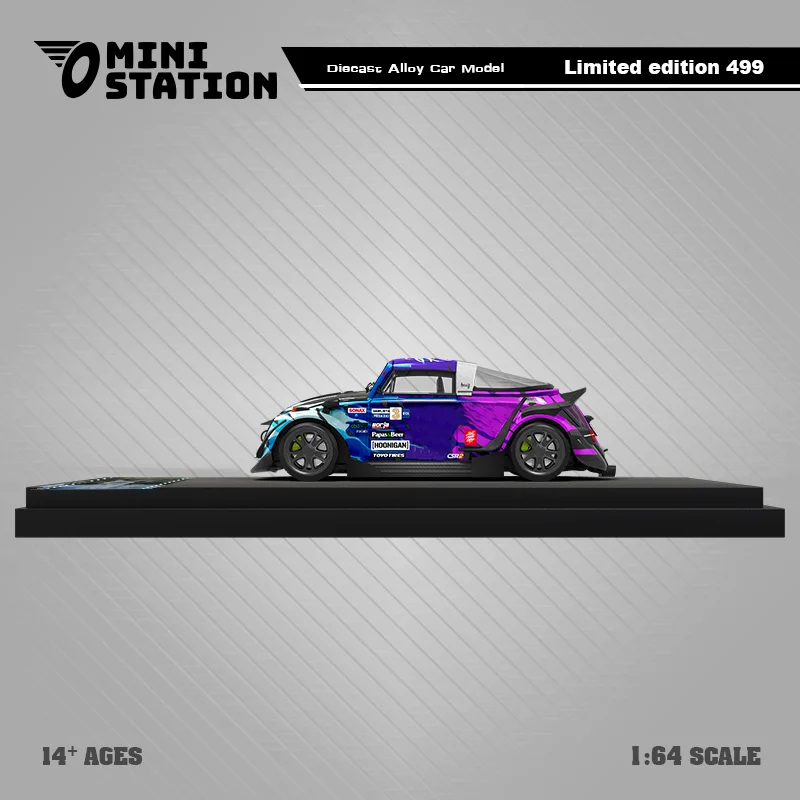 Mini Station 1:64 Beetle-Targa / RWB 964 / RWB-T1 VAN