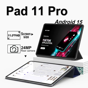 2025 NUOVO Originale Pad 11 Pro Tablet da 11.0 pollici HD 2.5K Snapdrago 8gen2 Android 13 16GB + 1T 10000mAh 5G Dual SIM WiFi GPS Tablet PC