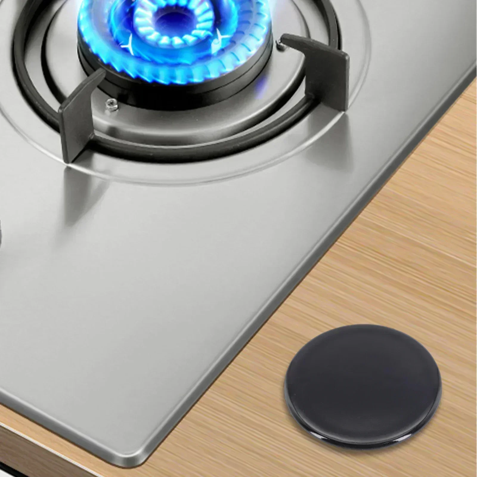 Universal Cooker Hob Gas Burner Cap Internal Gas Cooker Top Cover Home Kitchen Accessory 1PC 55/75/100mm