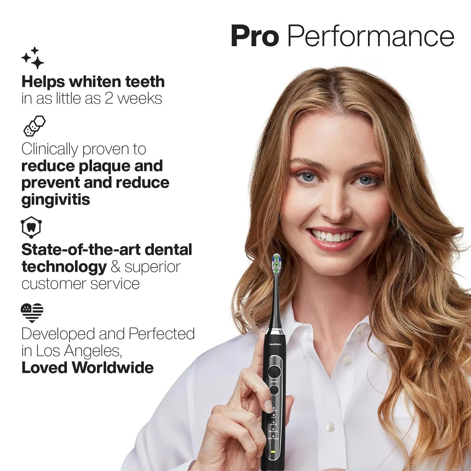 Toothbrush w UV Sanitizing Base &ndash; 5 Modes & Smart Timers &ndash; Premium Travel Case