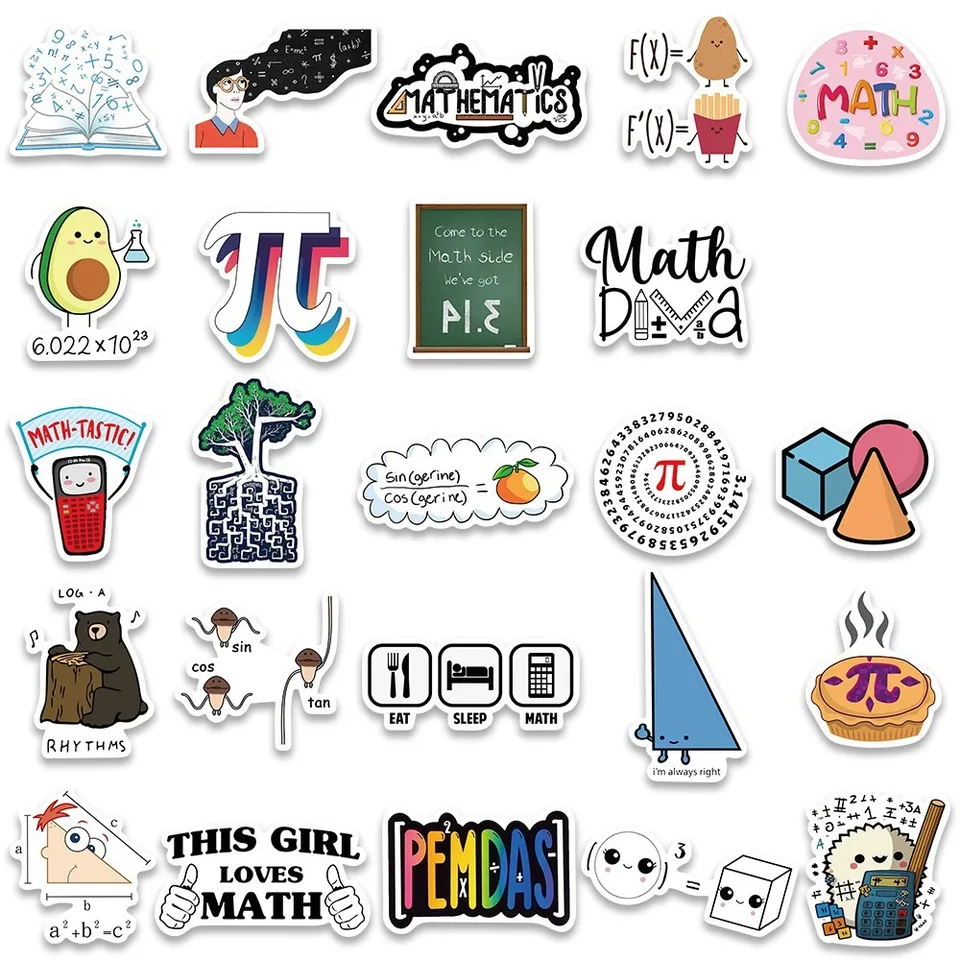 Decalcomania Per Laptop, Adesivo Divertente,Pacchetto Adesivi Per La