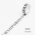 Letter 15mm