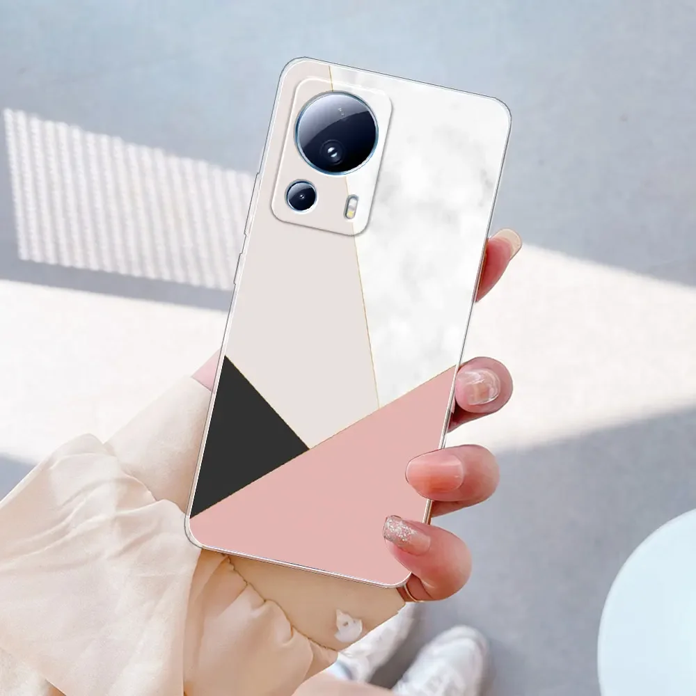 Crystal Clear Soft Silicone TPU Phone Case for Xiaomi 13 Series - Ultra Slim Back Cover Protection