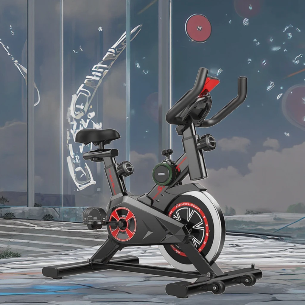 Source Factory Home Fitness Equipment Steel Magnetic Control Spinning Bike For Sports Scooter And Bicycle Training
