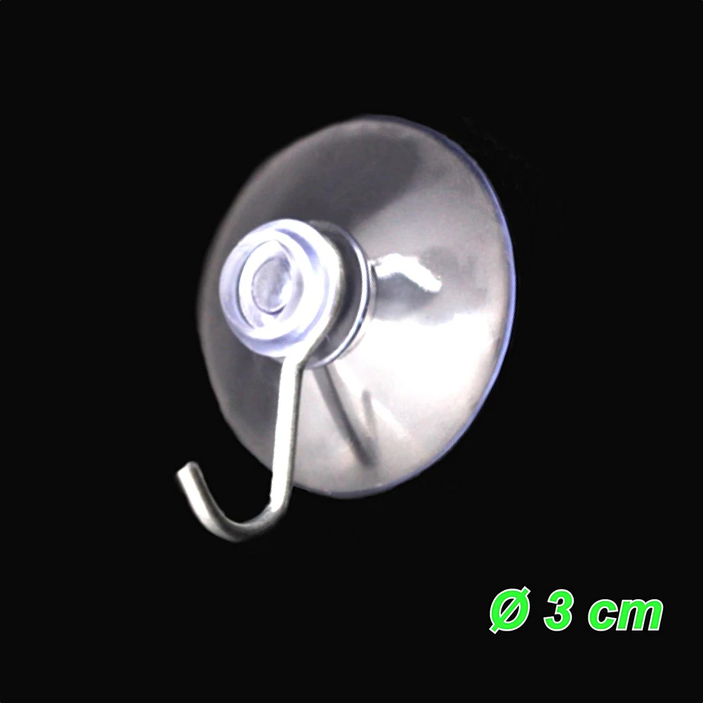 

4PC Clear Suction Hooks Strong Suction Cup Towel Holder Without Drilling Hooks Wall Hooks For Window Wall Bathroom Vacuum Sucker