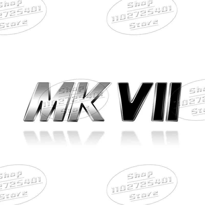 3D Metal Car Decor Emblem Trunk Fender Decal