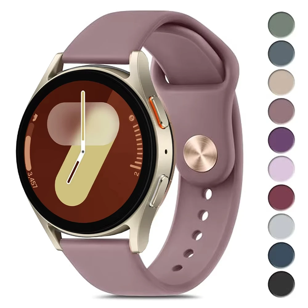 Silicone Replacement Watch Strap - 20mm/22mm