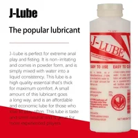 Konzentriertes Gleitpulver J-Lube 18+ Gelöl Gleitgel Gay Anal Vaginalmassagecreme Fisting Safe Intim Gel Fett 40-300g 2