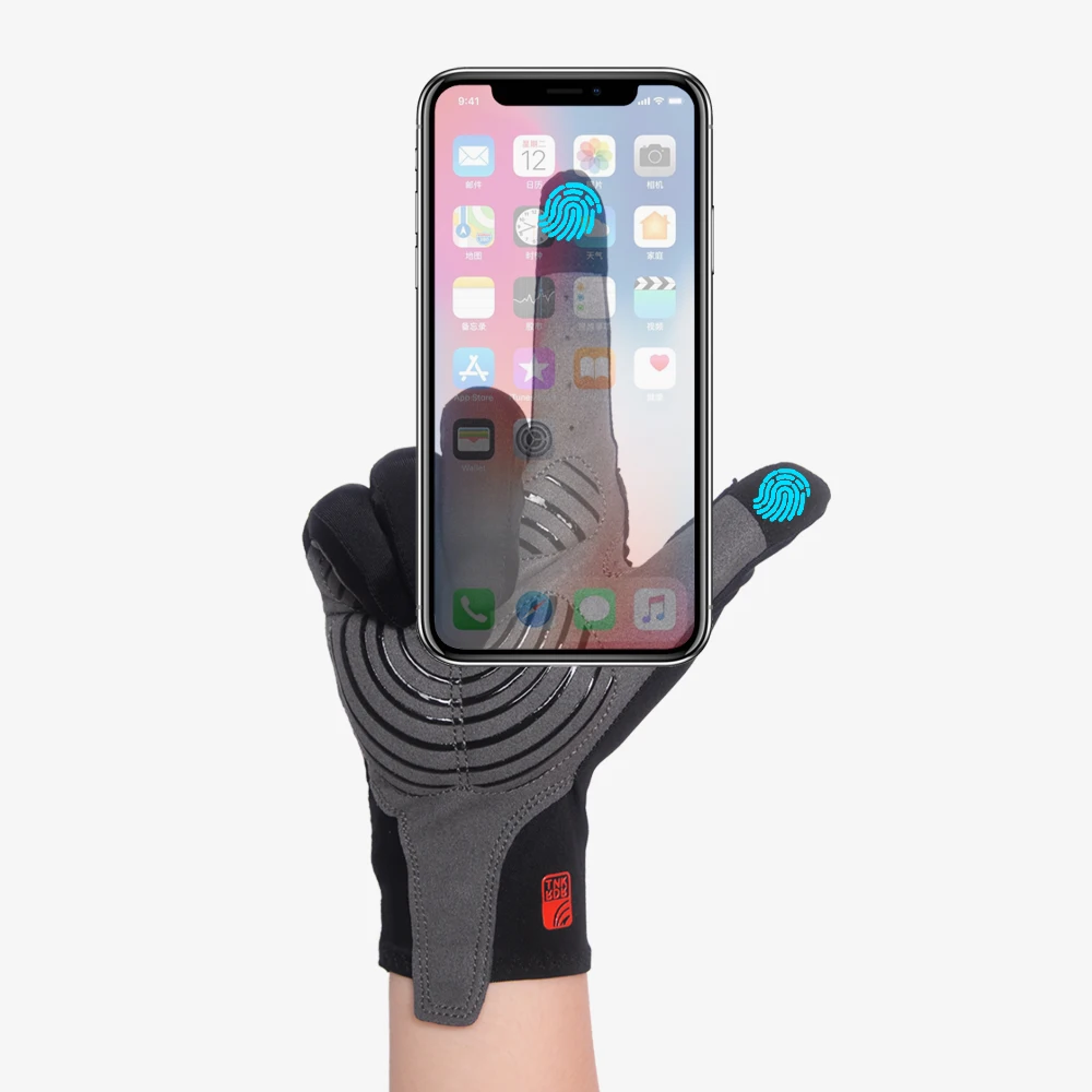 ThinkRider Cycling Gloves Long Full Fingers Sports Touch Screen Women Men Summer long finger gloves MTB Road Riding sport gloves