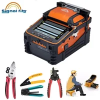 AI-9 AI-6A 6C+AI-5 AI-20 AI-30 Signal Fire SM & MM Multi-Language FTTH Fiber Optic Splicing Machine Optical Fiber Fusion Splicer