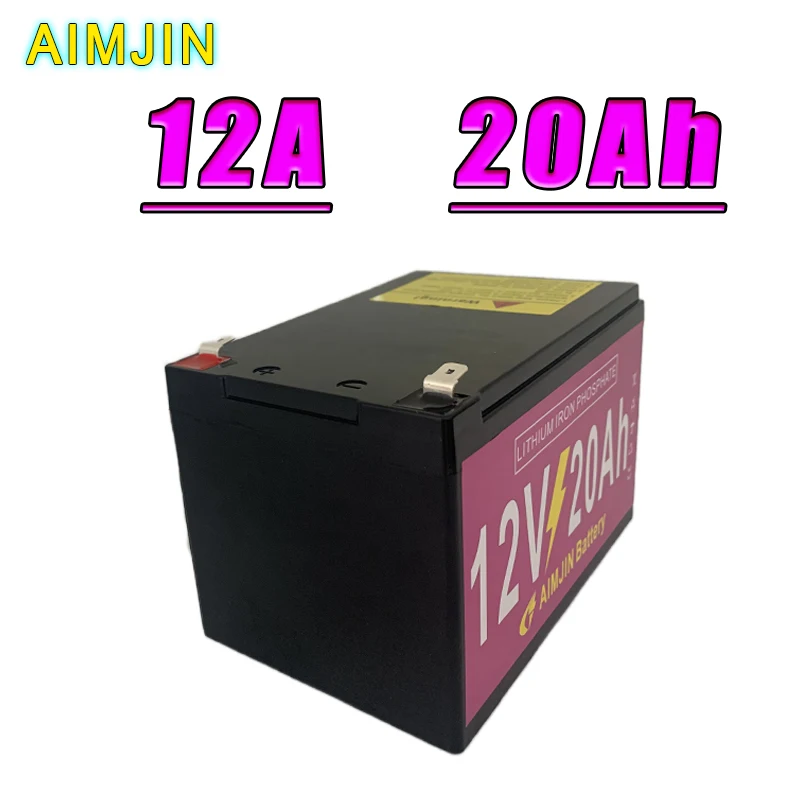 

Lithium Battery pack 12V 20Ah For Electric sprayer, children's toy car, solar street lights, emergency lights andother small equ