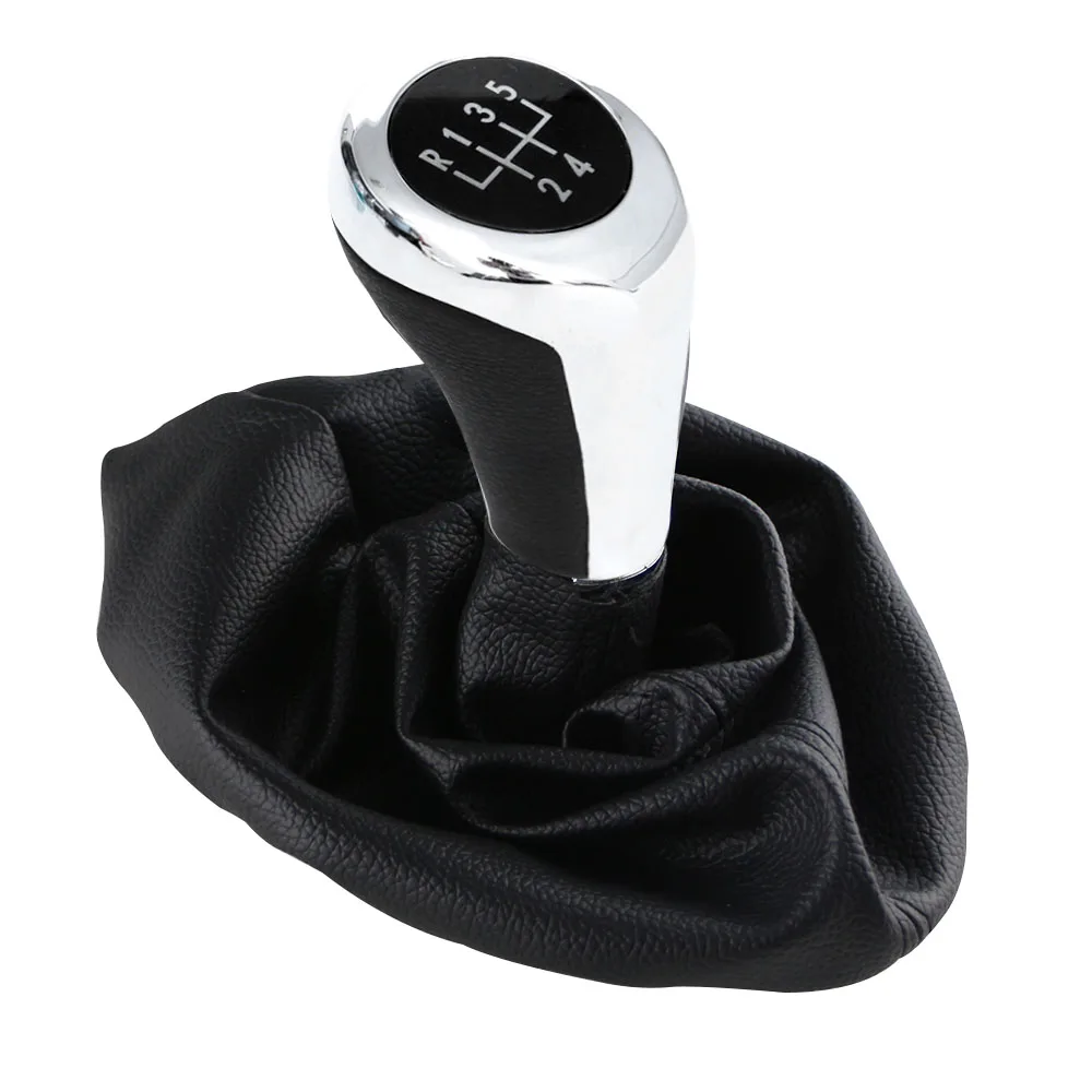 Auto-Schalthebel-Staubschutz, Handbremsenabdeckung für BMW 3er E36 E46 M3, 2-teiliges Set, schwarzes Leder, Innenzubehör – Detail 3
