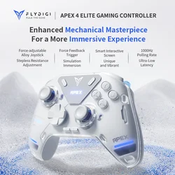 Original Flydigi APEX 4 Gamepad Wireless Elite Force Feedback Trigger Support PC Palworld/Switch/Mobile/TV Box Gaming Controller