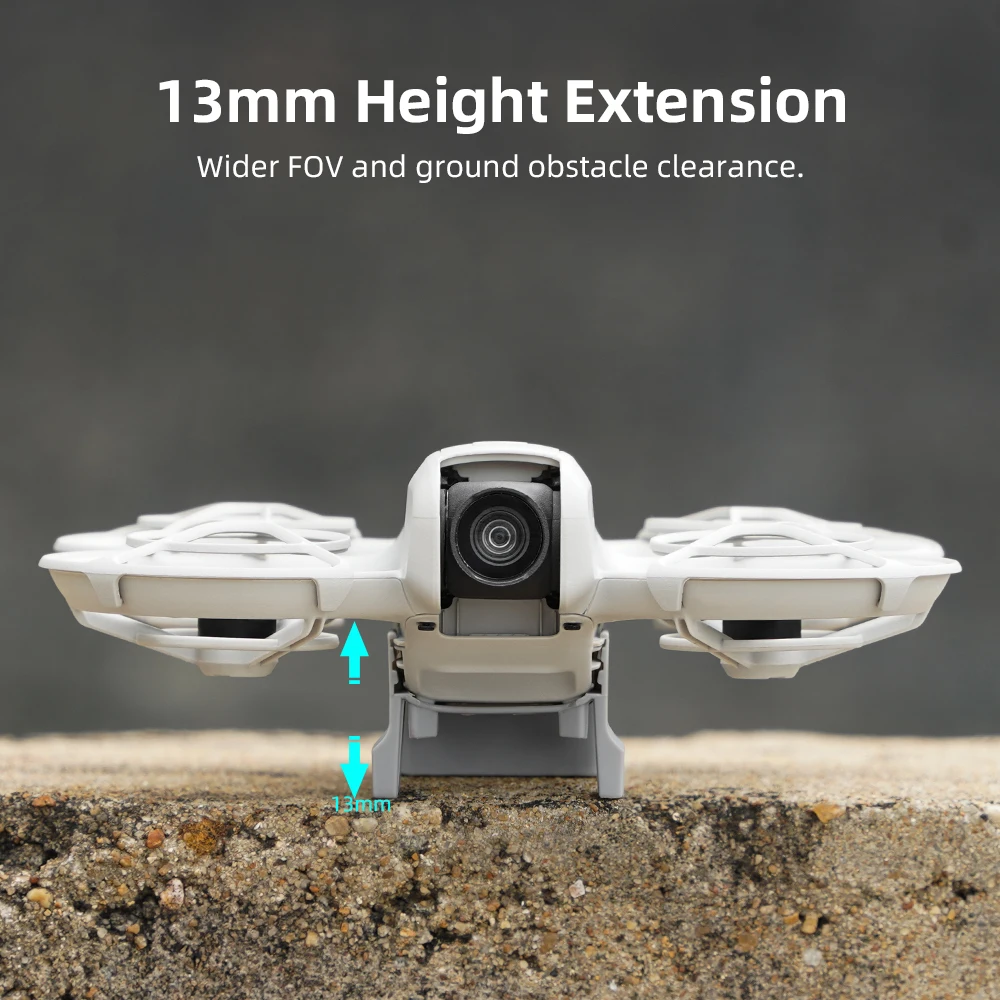 BRDRC LED Lights Landing Gear DJI Neo Drone Accessories Quick Release Navigation Light Night Flying Light Rechargeable Lamp