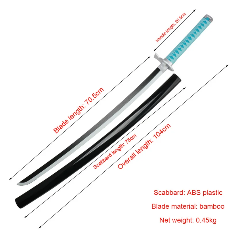 New Roronoa Zoro Katana Swords Anime Cosplay Bamboo  Sword Decoration Gift Shirauo Kozuki Toki Kinemon Jack Shanks katanas 2