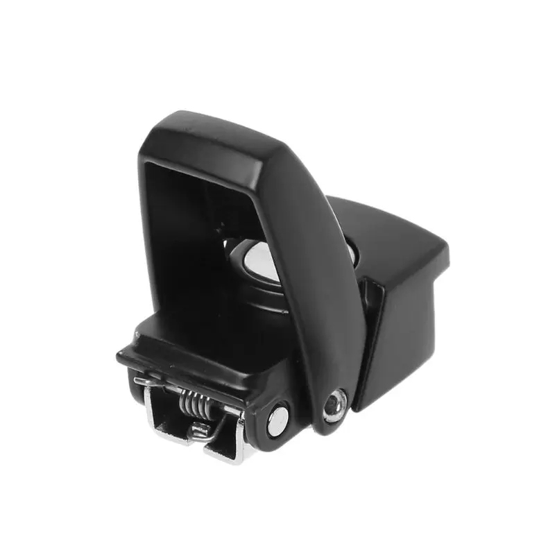 Cabinet Black Coated Metal Hasp Latch DK604 Security Toggle Lock Two Keys metal hasp latch