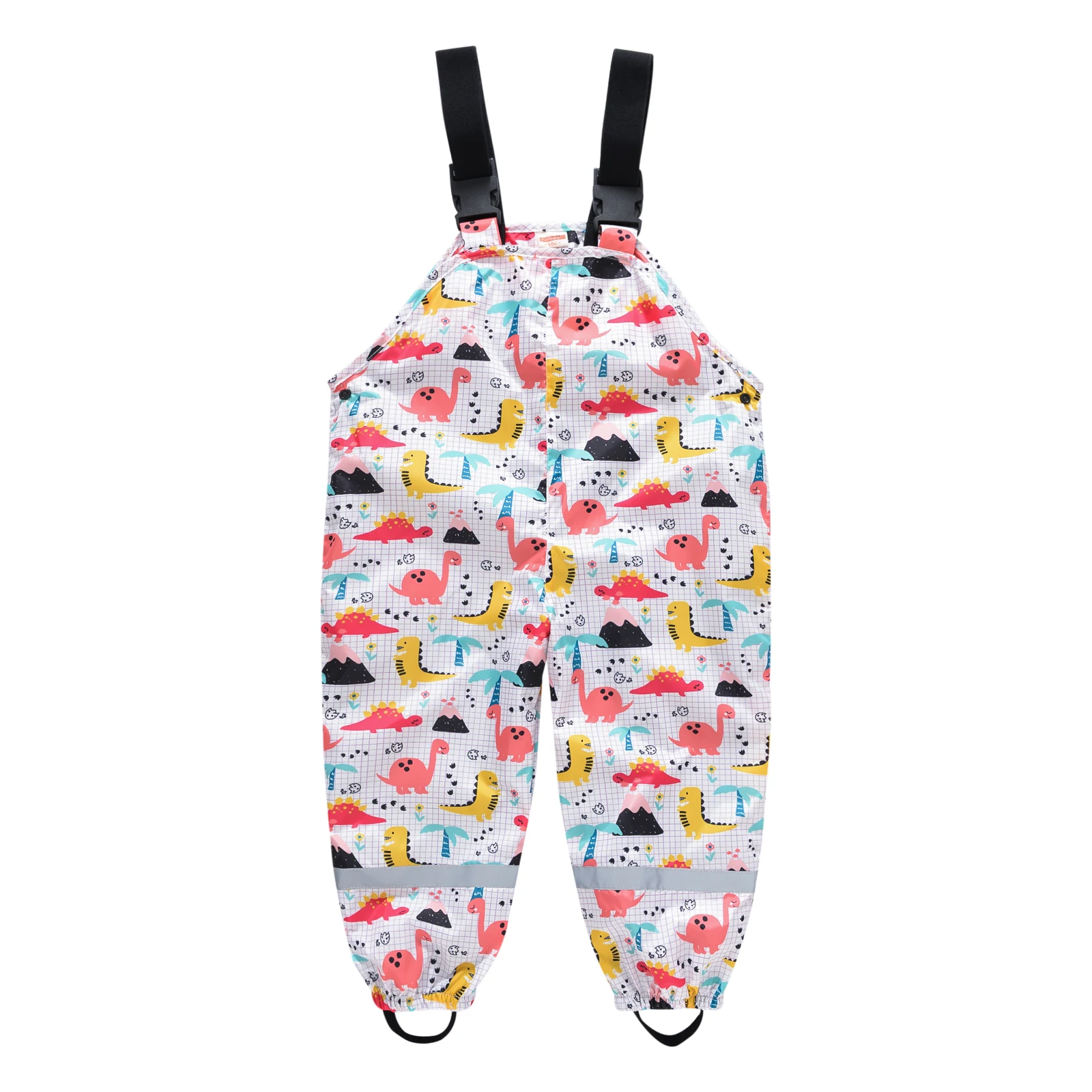Adorable Kids Rain Pants: Cute & Stylish Graphic Overalls - The Perfect Casual Jumpsuit