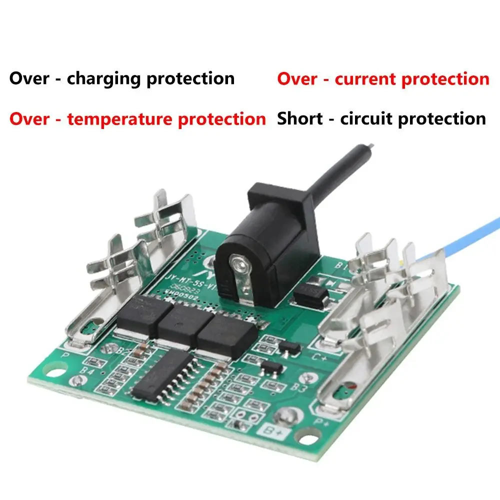 Plastic Battery Plastic Case for 18650 Makita Nylon Shell Black Battery Board CaseElectric Drill Case DIY Garden Tool