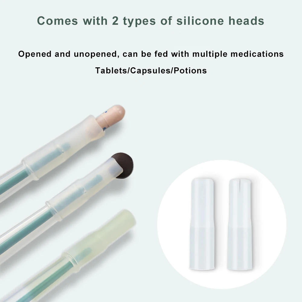Cat Pill Shooter Pet Drug Feeder Pet Piller Gun Dog Pill Shooter Cat Tablet Soft Tip Syringe Pet Medical Feeding Dispenser Tool for Small Animal