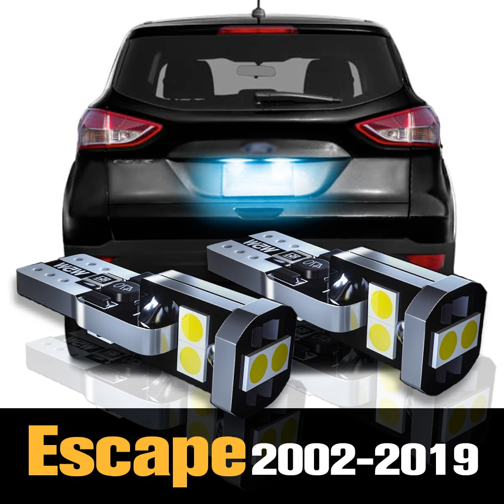 

2pcs Canbus LED License Plate Light Lamp Accessories For Ford Escape 2002-2019 2009 2010 2011 2012 2013 2014 2015 2016 2017 2018