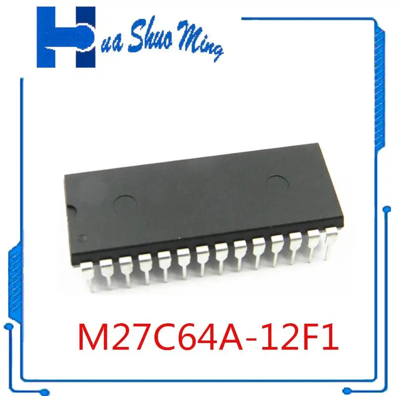 

10-20Pcs/Lot M27C64A-12F1 M27C64 27C64 2764 DIP28